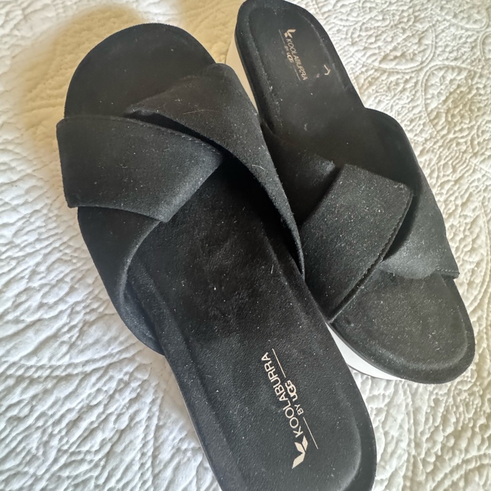 Koolaburra Women's Black Sandals